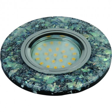 Купить Светильник DLS-L103 "Luciole" CHROME/BLACK 1х35 Вт GU5.3