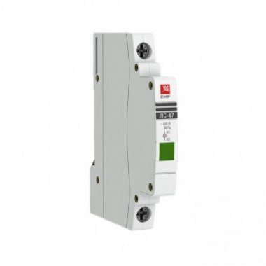 Купить Лампа сигнальная ЛС-47 (зеленая) EKF