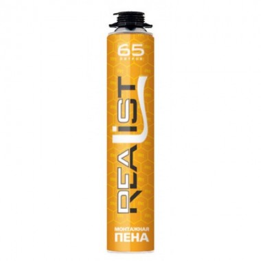 Купить Пена монтажная REALIST PRO Orange 65л